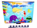 BLOK RYSUNKOWY A3 KOLOR 20K 3383/3380