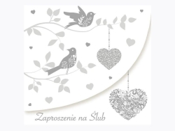 ZAPROSZENIA KWADRAT SLUB ZKW 9469