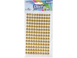 DZETY SAMOPRZYL. 6MM ZLOTE 4479