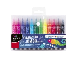 FLAMASTRY JUMBO 12KOL KIDEA 0143