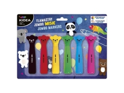 FLAMASTRY JUMBO 6KOL MISIE 8118