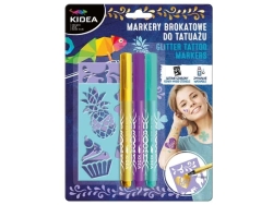 MARKERY DO TATUAZU Z SZABLONAMI 8668