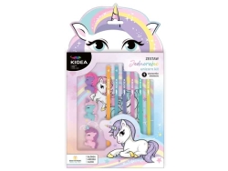 ZESTAW KREDEK I GUMEK UNICORN KIDEA 8576