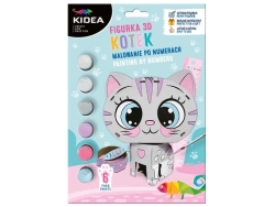 MALOWANIE PO NUMERACH KOTEK 3D 8491