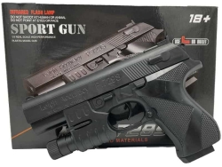 PISTOLET NA KULKI LASER 17CM K633 1544