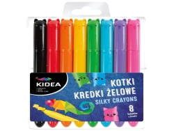 KREDKI ZELOWE 8KOL KOTKI KIDEA 6899