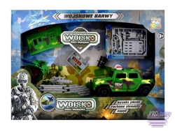 ZESTAW WOJSKOWY W PUDELKU 8865