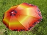 PARASOL OGRODOWY CZERWONY PALMY 4493