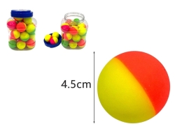 PILKA KAUCZUK 2-KOLOROWA 4CM A26 2750