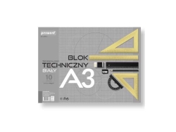 BLOK TECHNICZNY A3 BIALY 160G 3338