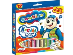 KREDKI BAMBINO 12 KOL. W DREW.+TEMP