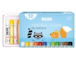 PASTELE OLEJNE 12KOL BEBE KIDS 7321