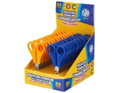 NOZYCZKI SZKOLNE 13CM LEWORECZNE 2909