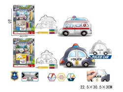 ZESTAW DO MALOWANIA POLICJA 8264