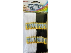 MULINA MBC BIALO CZARNA 6411