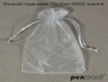 WORECZKI ORGANZA 10x15CM SREBN.10SZT 974