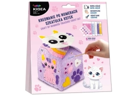 KREOWANIE PO NUMER. SZKATULKA KOTEK 8312