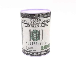 SKARBONKA METAL BANKNOT 9407