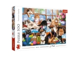 PUZZLE 500 EL KOCIA RODZINA 4254