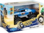 AUTO MONSTER TRUCK DUZE KOLA METAL 3700