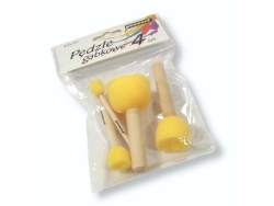 PEDZLE GABKOWE 4SZT. PG-01 0947