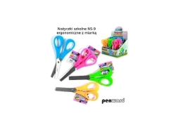 NOZYCZKI SZKOLNE ERGONOM. Z MIARKA 4766